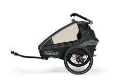 Qeridoo Kidgoo 2 Fahrradanhänger Limited Edition Sport Grey