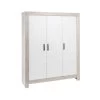 Schardt Nordic Halifax Kleiderschrank 3 Türen Weiß/Halifax Eiche -Baby Produkt Laden 06 794 82 00 nordic halifax schrank gr 3