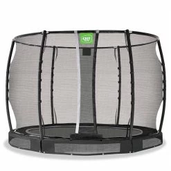 EXIT TOYS EXIT Allure Premium Bodentrampolin Ø 305 Cm Schwarz Inkl. Sicherheitsnetz