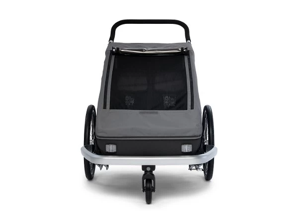 Croozer Kid Keeke 2 Mountain Grey 2in1 Fahrradanhänger & Buggy-Set 6 Croozer Kid Keeke 2 Mountain Grey 2in1 Fahrradanhänger & Buggy-Set – Bild 4