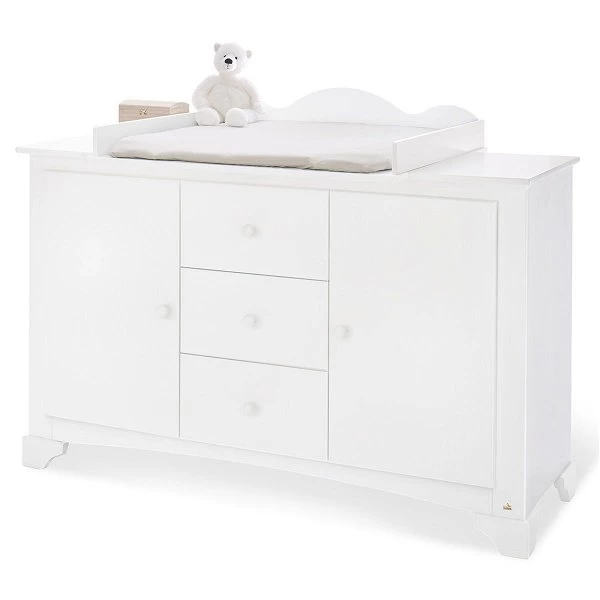 Pinolino Pino Wickelkommode Extrabreit Kiefer Massiv, Weiß - Zum Toppreis 3 Pinolino Pino Wickelkommode Extrabreit Kiefer Massiv, Weiß - Zum Toppreis