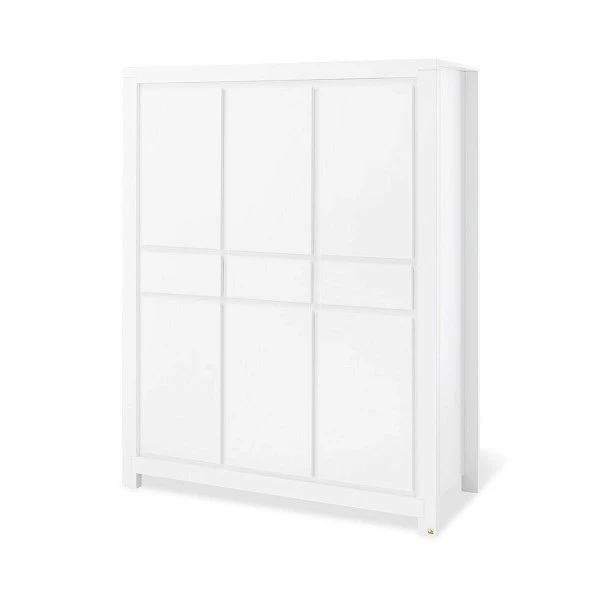Pinolino Milk Kleiderschrank Groß 6T, 3S MDF, Weiß Lackiert - Zum Toppreis 3 Pinolino Milk Kleiderschrank Groß 6T, 3S MDF, Weiß Lackiert - Zum Toppreis
