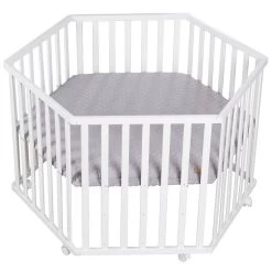 Roba Laufgitter Roba Style Grau Weiß, 6-eckig