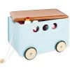Pinolino Jim Spielzeugkiste Mit Rollen Aus MDF Mint Mit Kunstlederdeckel 1 Pinolino Jim Spielzeugkiste Mit Rollen Aus MDF Mint Mit Kunstlederdeckel -Baby Produkt Laden 213492 1