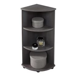 Trendteam Runner Stand- Oder Hängeregal Rauchsilber