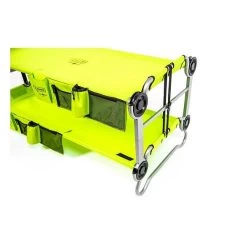 Kid-O-Bunk Campingbett Grün Mit Seitentaschen Etagenbett Von Disc-O-Bed -Baby Produkt Laden 30005bo kid o bunk gruen etagenbett 1