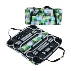 Kid-O-Bunk Campingbett Block Pattern Mit Seitentaschen Das Etagenbett Von Disc-O-Bed -Baby Produkt Laden 30205b 3 bags