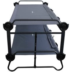 Disc-O-Bed XL Etagenbett Schwarz Modernes Feld- Und Campingbett -Baby Produkt Laden 30802bo front 1