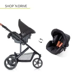 Hauck Pacific 3 Shop N Drive Kinderwagen Bundle -Baby Produkt Laden 4007923309162.pt19.pacific 3 shop n drive caviar