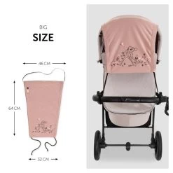 Hauck Sunshade Sonnensegel Bambi -Baby Produkt Laden 4007923550731.pt04.sunshade bambi rose