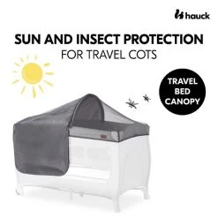 Hauck Travel Bed Canopy Sonnen- & Insektenschutz -Baby Produkt Laden 4007923599204.pt01.travel bed canopy grey