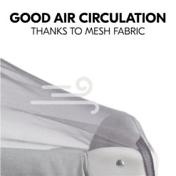 Hauck Travel Bed Canopy Sonnen- & Insektenschutz -Baby Produkt Laden 4007923599204.pt05.travel bed canopy grey