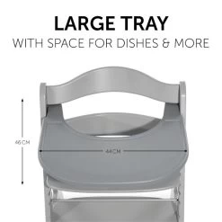 Hauck Alpha Click Tray Esstablett -Baby Produkt Laden 4007923661598.pt05.alpha click tray grey