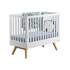 VOX Nature Babybett 70x140 Weiß/eiche