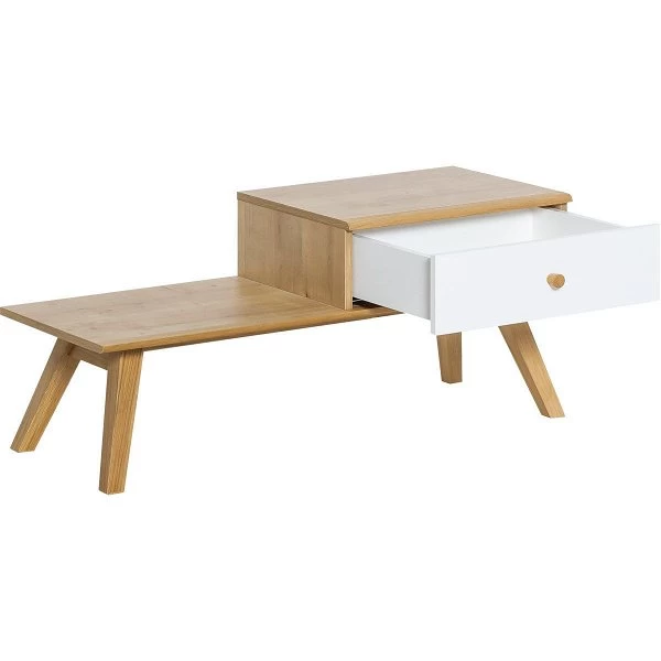 Bank Nature By Vox Eiche / Weiß / Weiß 4 Bank Nature By Vox Eiche / Weiß / Weiß – Bild 2