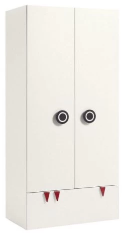 Hülsta Now! Minimo Kleiderschrank 2türig Schublade In Schneeweiß