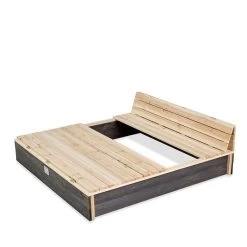 EXIT TOYS EXIT Aksent Holzsandkasten 136x132 Cm 100% FSC-Holz -Baby Produkt Laden 52 05 02 2