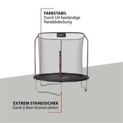 Hudora First Trampolin 250V Mit Sicherheitsnetz -Baby Produkt Laden 64425 first trampolin 250 3