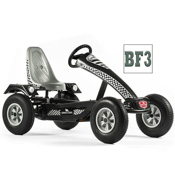 Dino Cars Super Sport BF3 GoKart Grau Mit Bremsfreilauf & 3-Gang-Schaltung 3 Dino Cars Super Sport BF3 GoKart Grau Mit Bremsfreilauf & 3-Gang-Schaltung