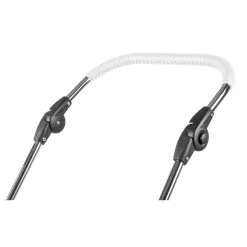 HESBA Condor Coupe Kinderwagen Außen 529 Innen 101 Teilleder Räder Weiß 30 Cm, Ledergriff Weiß -Baby Produkt Laden 9509 leather push handle new 2018 white 1