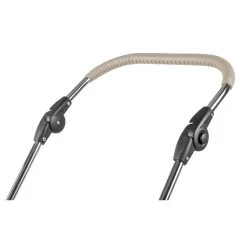 HESBA Condor Coupe Kinderwagen Außen 793 Innen 200 Teilleder Räder Schwarz 25 Cm, Ledergriff Greige -Baby Produkt Laden 9521 leather push handle new 2018 greige sand 3