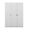 LIFETIME Schrank 150 Cm, 3 Türen, Weiß Massivholz/MDF, Ohne Griffe -Baby Produkt Laden 97005 10