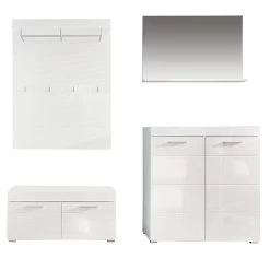 Trendteam Amanda Garderobe Kombination 4-teilig Weiß