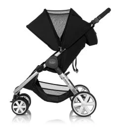 Britax Römer B-AGILE DOUBLE Cosmos Black -Baby Produkt Laden b agile double silverchassis cosmosblack 01 hoodmeshextended 2016