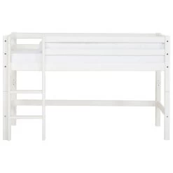 Hoppekids Halbhohes Bett ECO Dream 70x160 Cm Mit Gerader Leiter | Teilbar -Baby Produkt Laden basic a4 3 3 1