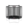Berg Favorit Regular 200 Trampolin Grau Mit Sicherheitsnetz Comfort