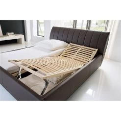 Meise Möbel Bern Polsterbett Braun Kunstleder - Zum Aktionspreis & Gratis Lieferung -Baby Produkt Laden bern detail 6065 12 4