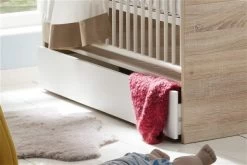 Mäusbacher Frieda Kinderbett Vintage Wood Grey Weiß -Baby Produkt Laden bolek bettkasten eiche saegerau weiss matt 1