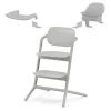 CYBEX LEMO 3in1 Hochstuhl Set Suede Grey -Baby Produkt Laden cyb 21 eu y045 lemo chair tray babyset sugr 3in1set screen hd