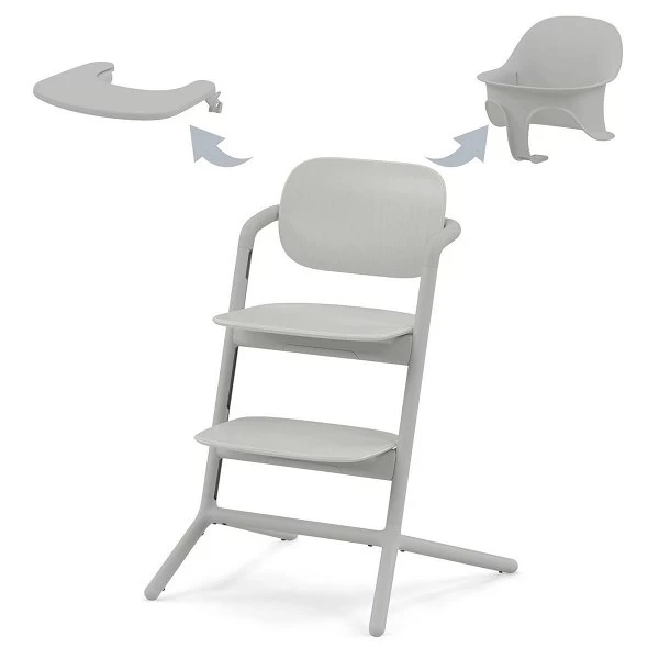 CYBEX LEMO 3in1 Hochstuhl Set Suede Grey