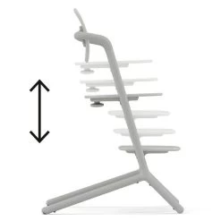 CYBEX LEMO 3in1 Hochstuhl Set Suede Grey -Baby Produkt Laden cyb 21 int y270 lemo chair sugr adjustable seat height screen hd 1