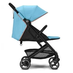 CYBEX Beezy Buggy Beach Blue Gestell In Black -Baby Produkt Laden cyb 22 int exc us y270 beezy blk bebl fullyreclined