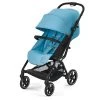 CYBEX Eezy S+2 Buggy Beach Blue Gestell In Black | Mit All-Terrain Rädern -Baby Produkt Laden cyb 22 int y045 eezys 2 blk bebl