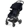 CYBEX Eezy S+2 Buggy Ocean Blue Gestell In Black | Mit All-Terrain Rädern -Baby Produkt Laden cyb 22 int y045 eezys 2 blk ocbl