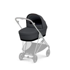 CYBEX Melio Babywanne Monument Grey -Baby Produkt Laden cyb 22 int y225 melio cot tpe mngr greyedout