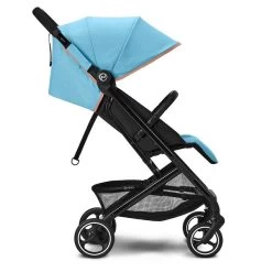 CYBEX Beezy Buggy Beach Blue Gestell In Black -Baby Produkt Laden cyb 22 int y270 beezy blk bebl