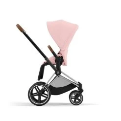 CYBEX PRIAM Sportwagen Peach Pink New Generation Gestell Wählbar -Baby Produkt Laden cyb 23 int y270 priam chbr pcpi rwf print medium