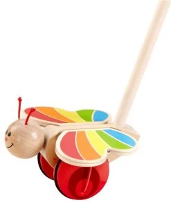Hape Schmetterling Schiebespielzeug E0340 -Baby Produkt Laden e0340 butterfly pushpull 2 1