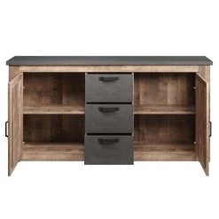 Trendteam Georgia Sideboard Tabak Eiche/Matera -Baby Produkt Laden georgia wo 1735 873 48 ge fnet freisteller