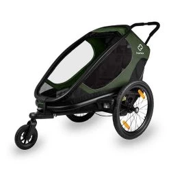 Hamax Outback Fahrradanhänger Grün/Schwarz Inkl. Deichsel & Buggyrad 10 Hamax Outback Fahrradanhänger Grün/Schwarz Inkl. Deichsel & Buggyrad -Baby Produkt Laden hamax outback single bike trailer stroller jogger child green 2
