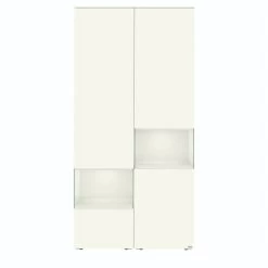 Hülsta Neo Wohnwand Vitrine 1 Schubkasten Und 3 Türen Lack Weiß -Baby Produkt Laden huelsta neo 134432f4