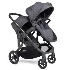 ICandy Orange Double Combo Dark Slate Marl Phantom Geschwisterkinderwagen | Inkl. Praktischem Zubehör 17 ICandy Orange Double Combo Dark Slate Marl Phantom Geschwisterkinderwagen | Inkl. Praktischem Zubehör -Baby Produkt Laden icandy orange dark slate twin 3 4 su wf extenders su elv wf
