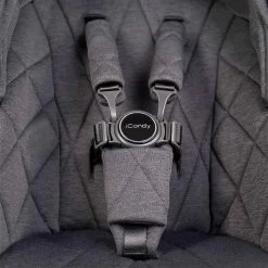 ICandy Orange Double Combo Dark Slate Marl Phantom Geschwisterkinderwagen | Inkl. Praktischem Zubehör 19 ICandy Orange Double Combo Dark Slate Marl Phantom Geschwisterkinderwagen | Inkl. Praktischem Zubehör -Baby Produkt Laden icandy orange harness close up 4