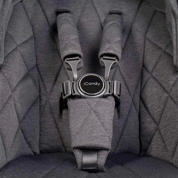 ICandy Orange Double Combo Dark Slate Marl Phantom Geschwisterkinderwagen | Inkl. Praktischem Zubehör 11 ICandy Orange Double Combo Dark Slate Marl Phantom Geschwisterkinderwagen | Inkl. Praktischem Zubehör – Bild 9