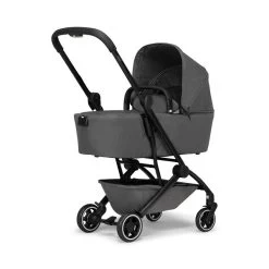 Joolz Aer+ Wanne Amazing Anthracite -Baby Produkt Laden joolz aer cot front side view left amazing antracite