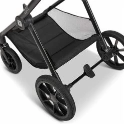 Moon Clicc Kombi-Kinderwagen Black Melange Zubehör Bundle -Baby Produkt Laden k24 clicc 63980800 korb blackmelange 800 1